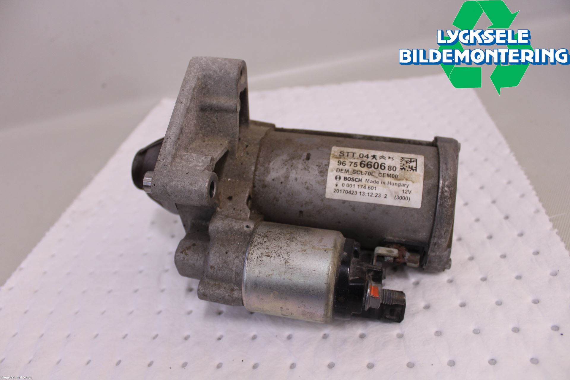 Citroen BERLINGO 08-18 Startmotor Diesel
