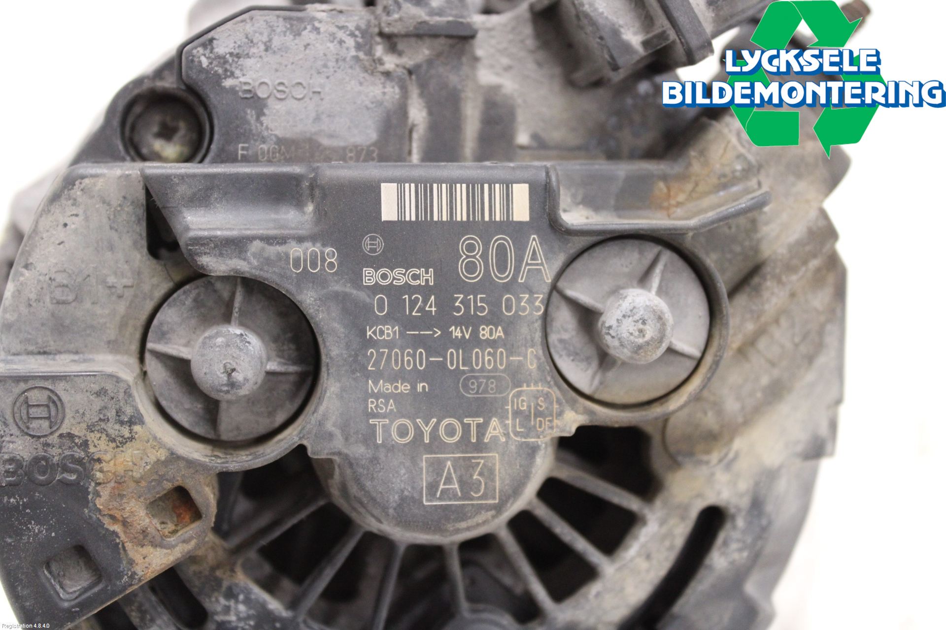 Toyota HILUX 05-16 Generator