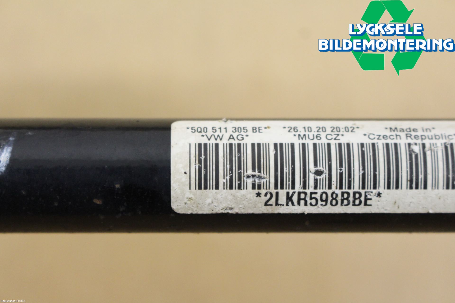 Volkswagen VW T-ROC 18- Krängningshämmare Bak