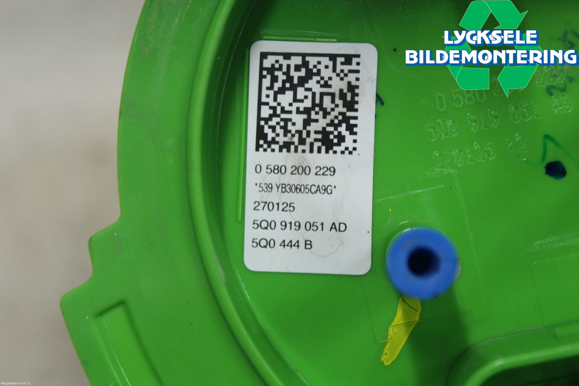 Audi Q3 F3 19- Bränslepump El