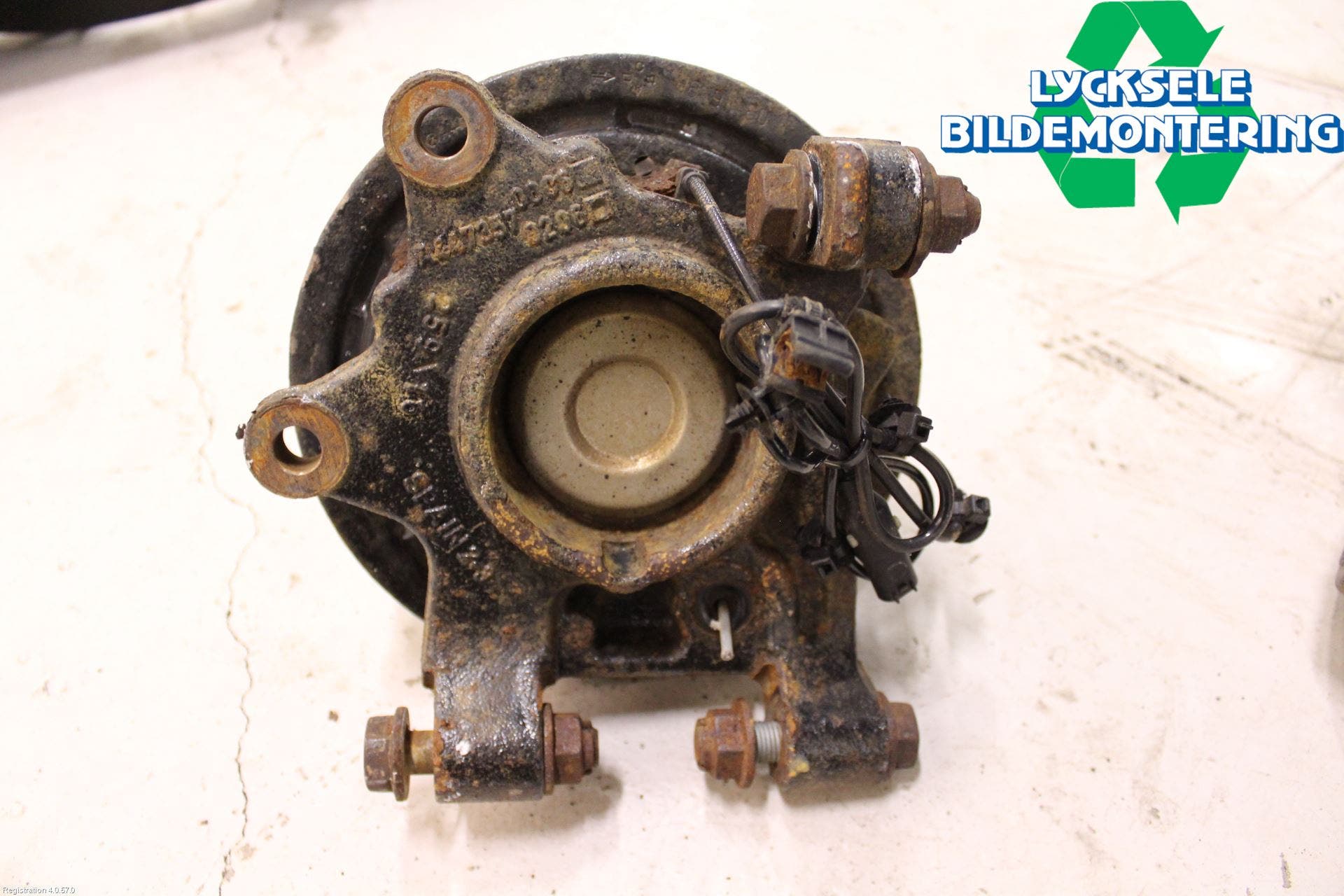 Mercedes-Benz MB VITO/V-KLASS (W640,W447,W448) 14- Hjullagerhus-Spindel Vä B