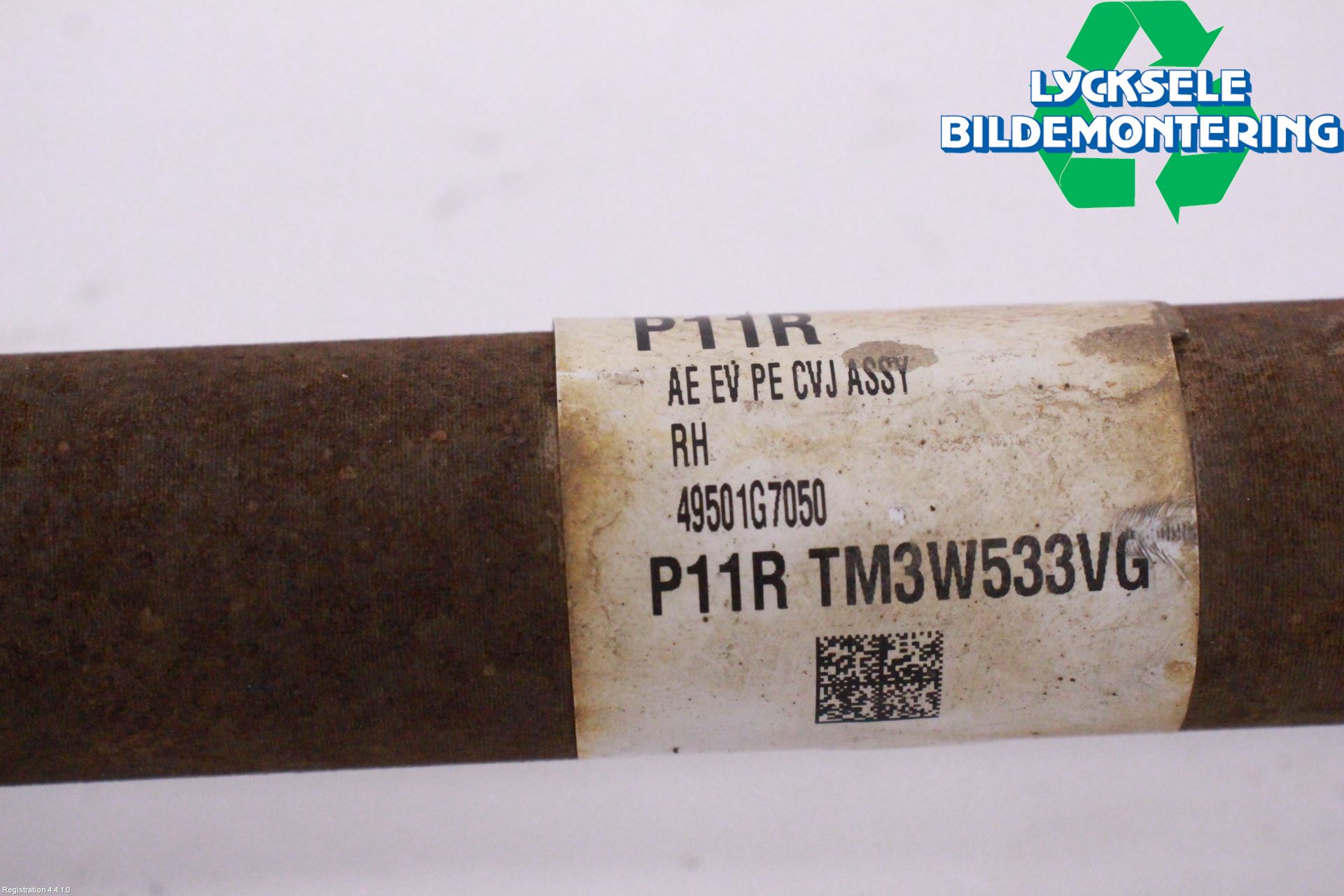 Hyundai IONIQ AE 17-22 Drivaxel Fram Höger
