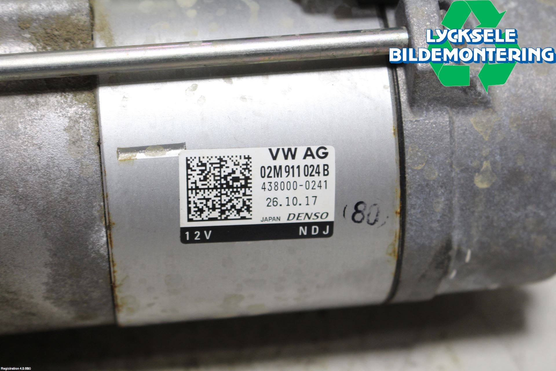 Volkswagen VW GOLF / E-GOLF VII 13-20 Startmotor Diesel