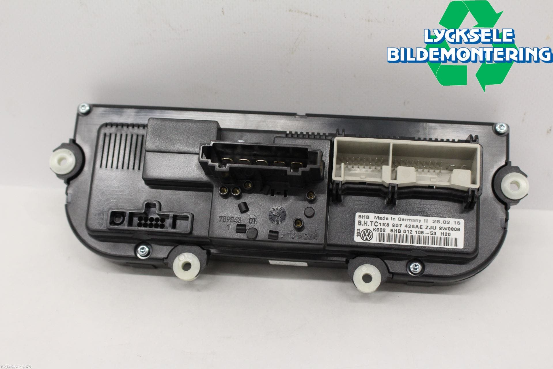 Volkswagen VW CADDY 16-20 Ac Styrenhet Ac Manöveren