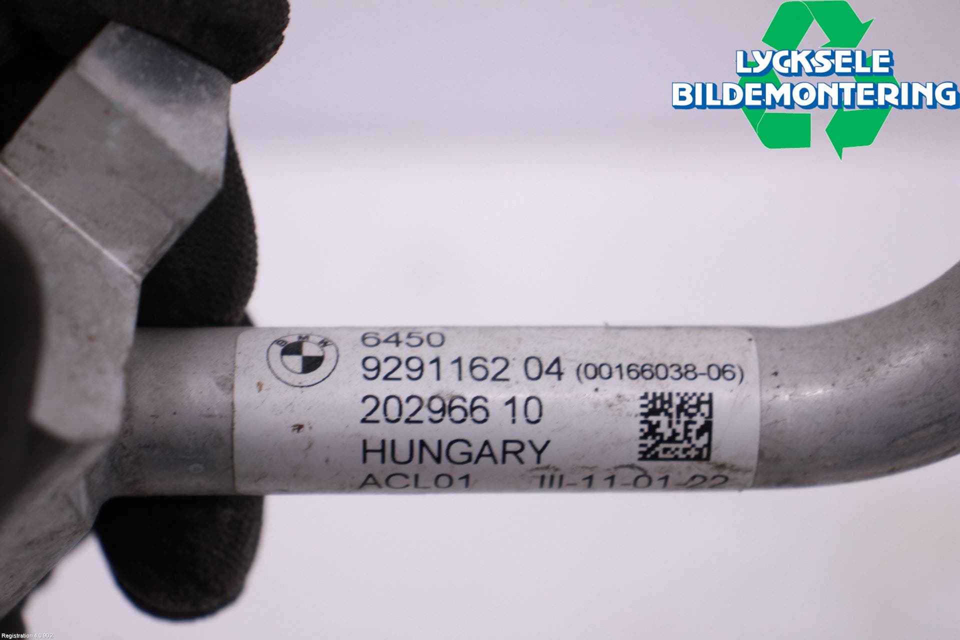 BMW i3 I01 13-22 Ac Slang-Rör