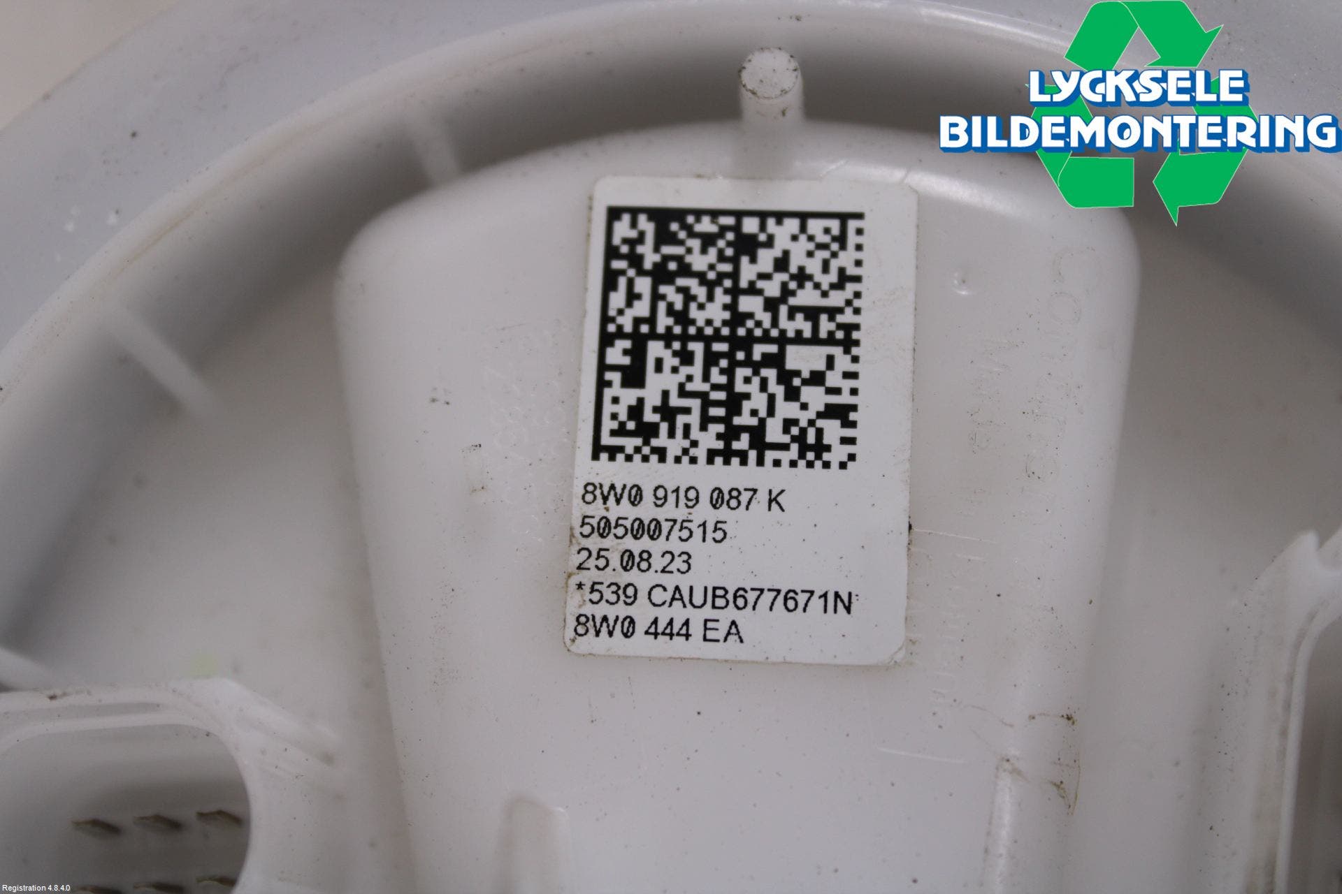 Audi A4/S4 B9 20- Bränslepump El