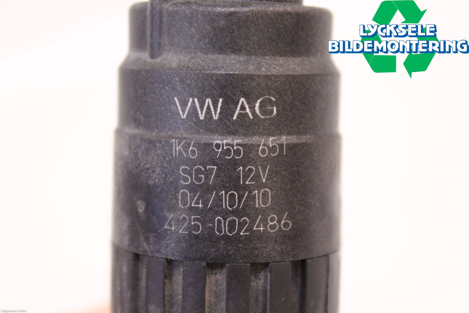 Audi A3/S3 05-13 Spolarpump Högtryck