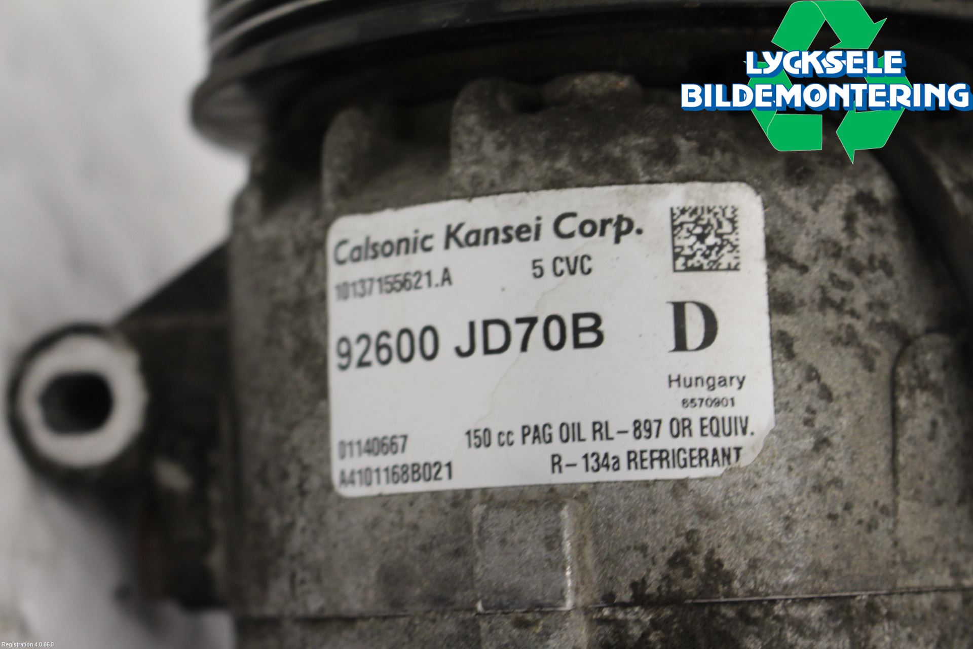 Nissan QASHQAI   07-10 Ac Kompressor