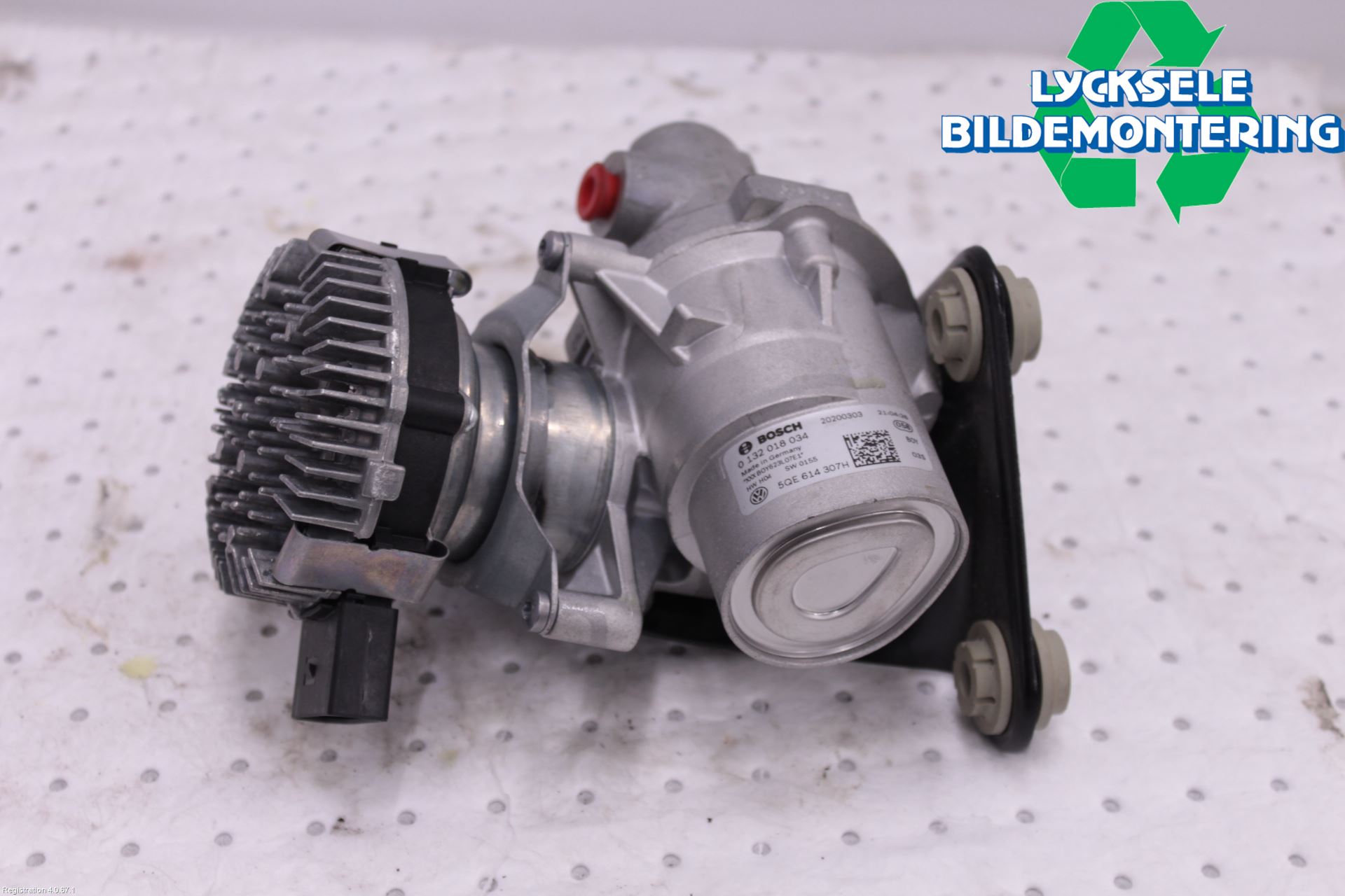 Volkswagen VW GOLF / E-GOLF VII 13-20 Bromstryckackumulator