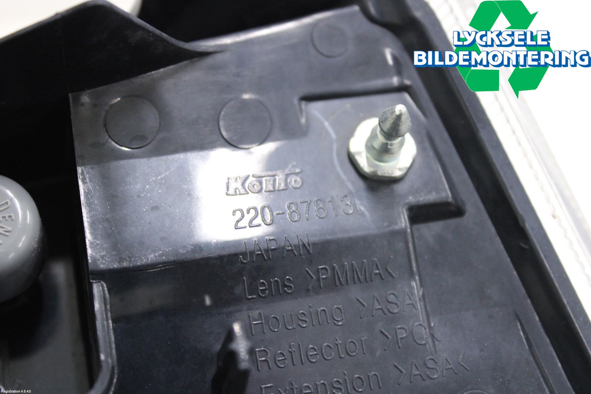 Mitsubishi OUTLANDER 07-12 Bakljus Vänster