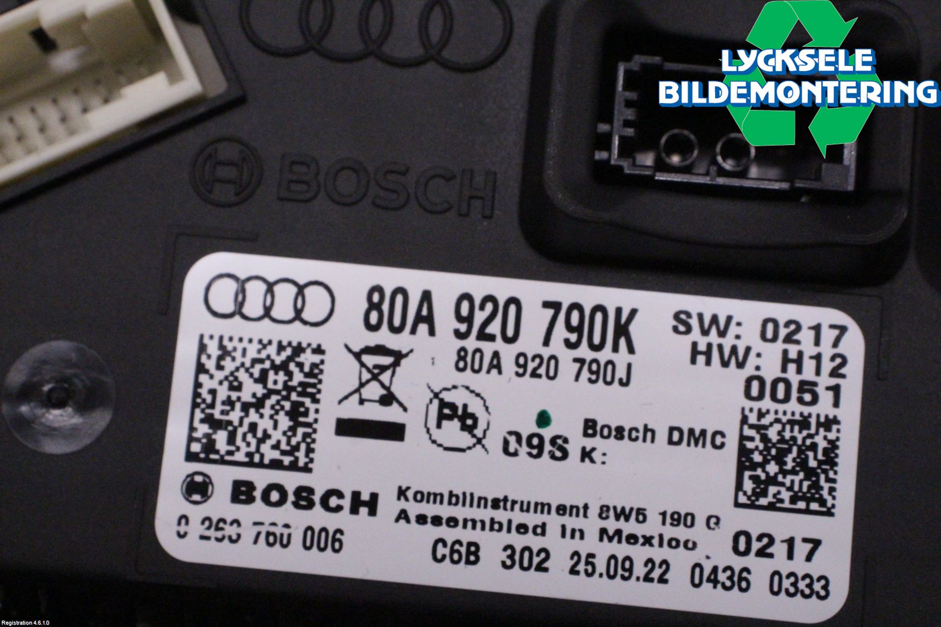 Audi Q5/SQ5 17- Instrument Komb