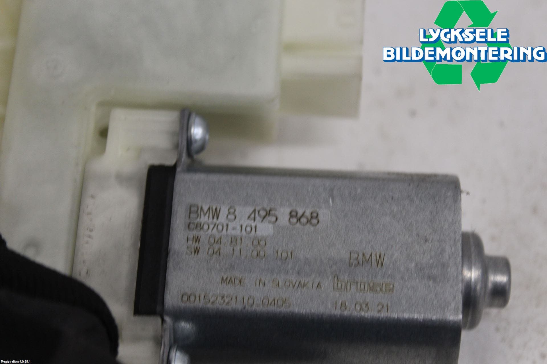 BMW 3 G20/G21/G80/G81 19- Fönsterhissmotor