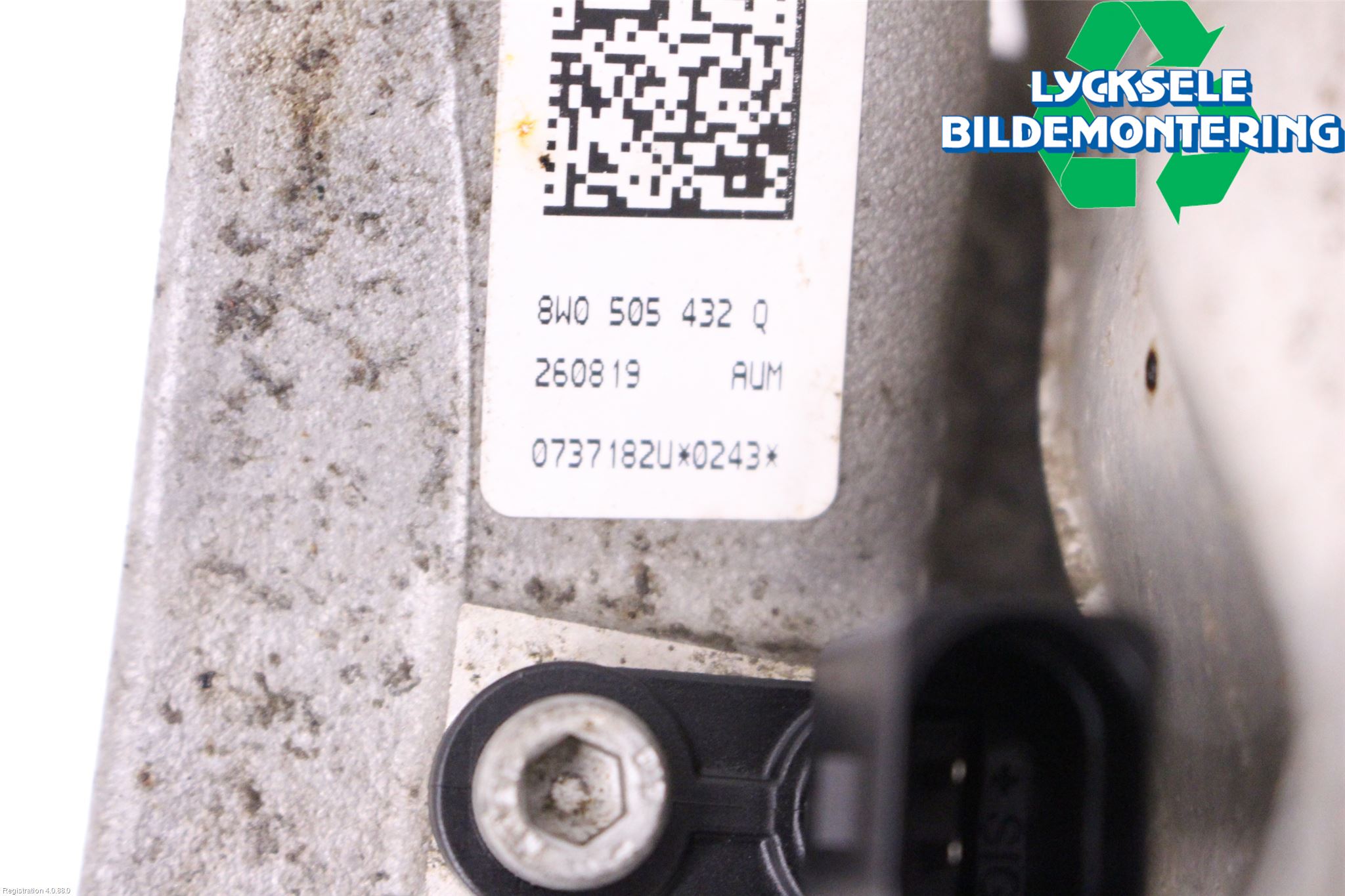 Audi A4 ALLROAD 17- Hjullagerhus Bak Hö