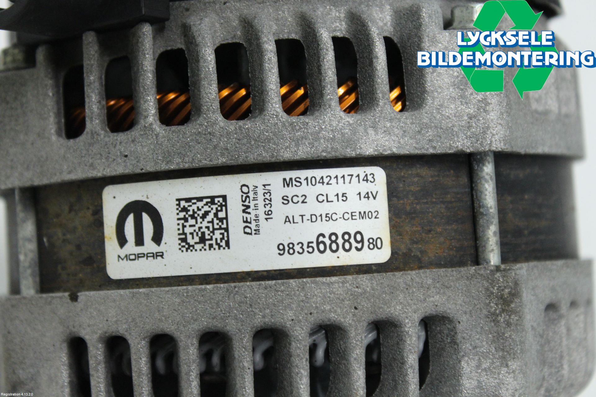 Peugeot 2008/E-2008 20- Generator