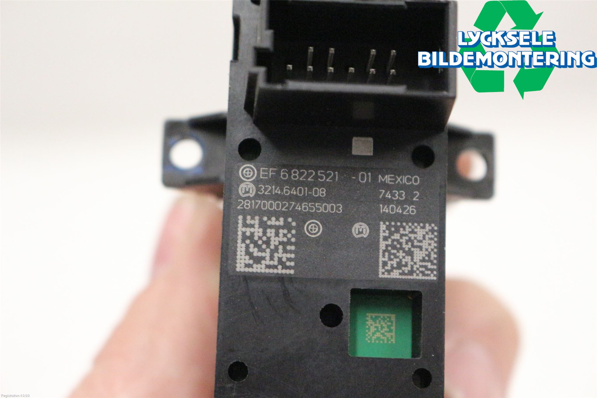 BMW i3 I01 13-22 Strömställare Parkeringsbroms