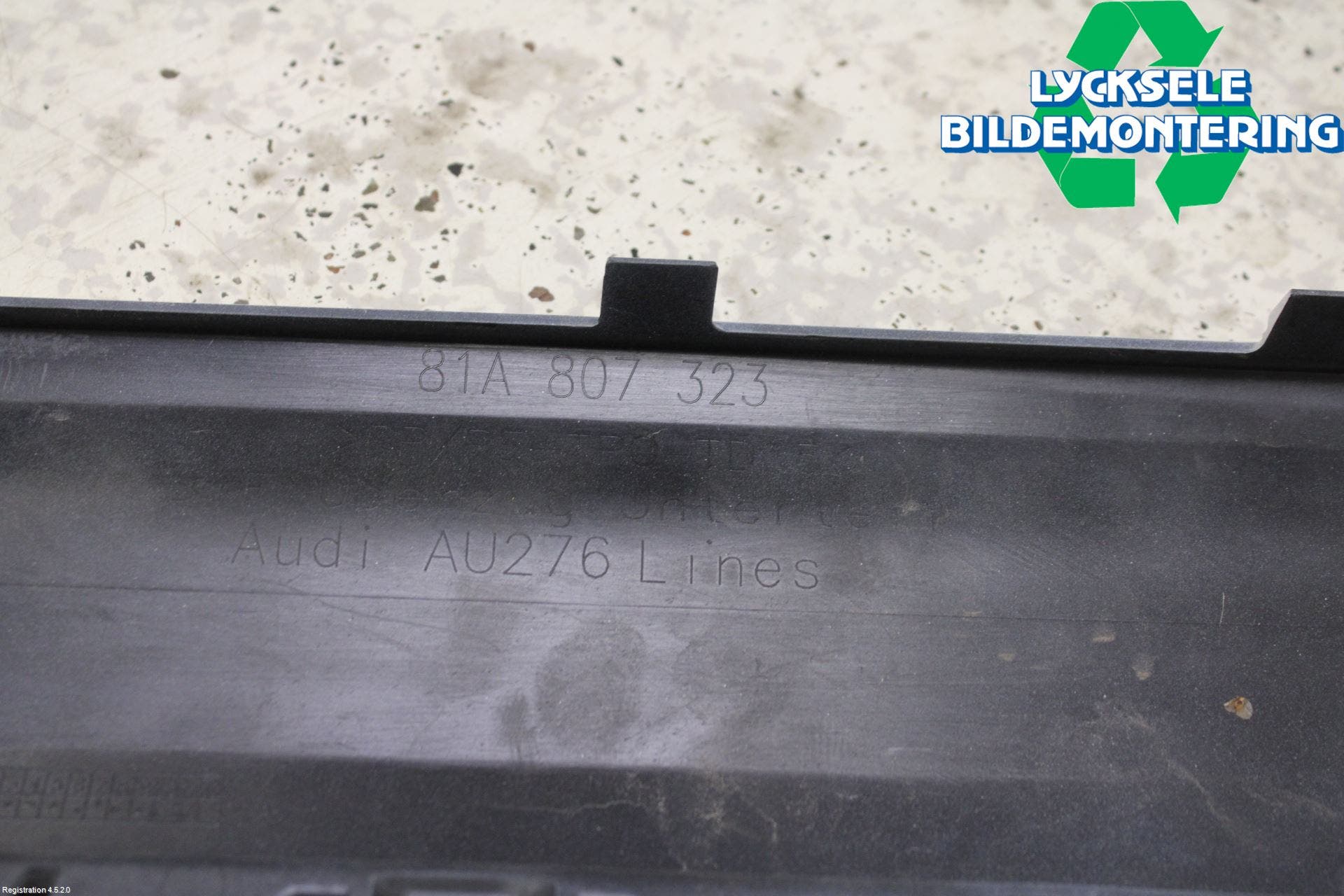 Audi Q2/SQ2 17- Stötfångarbeklädnad Bak