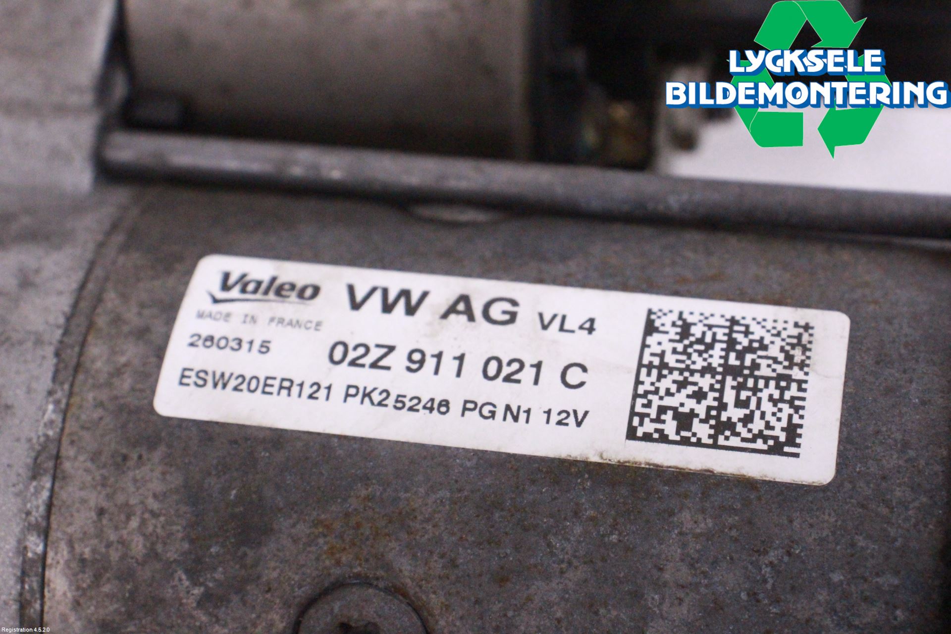 Skoda FABIA 15-21 Startmotor Diesel