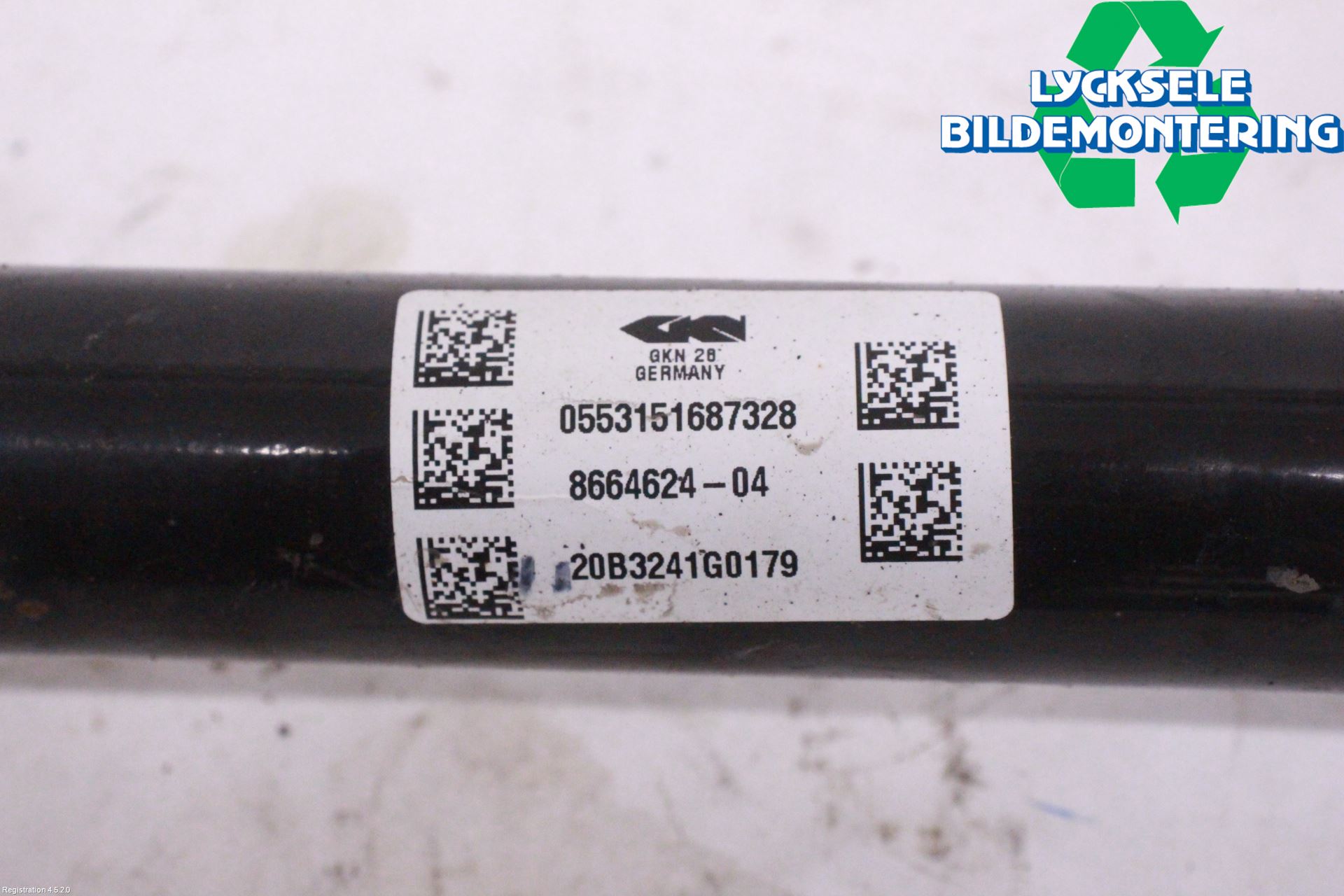 BMW 5 G30/G31/F90 17-23 Drivaxel Bak Höger