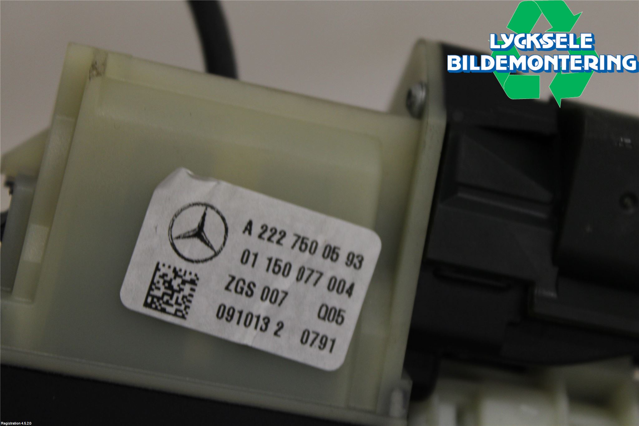 Mercedes-Benz MB S-KLASS (W222) 13-20 Bakluckehandtag