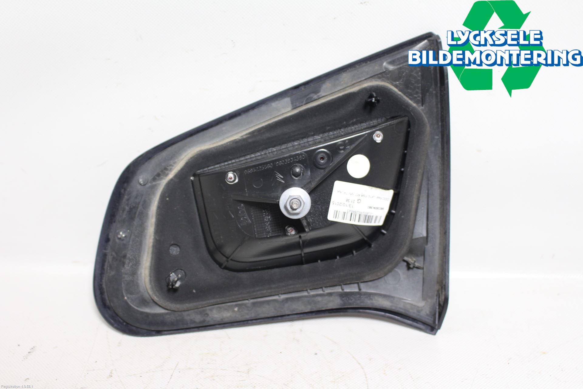 Citroen C3 10-17 Bakljus Lucka Vä