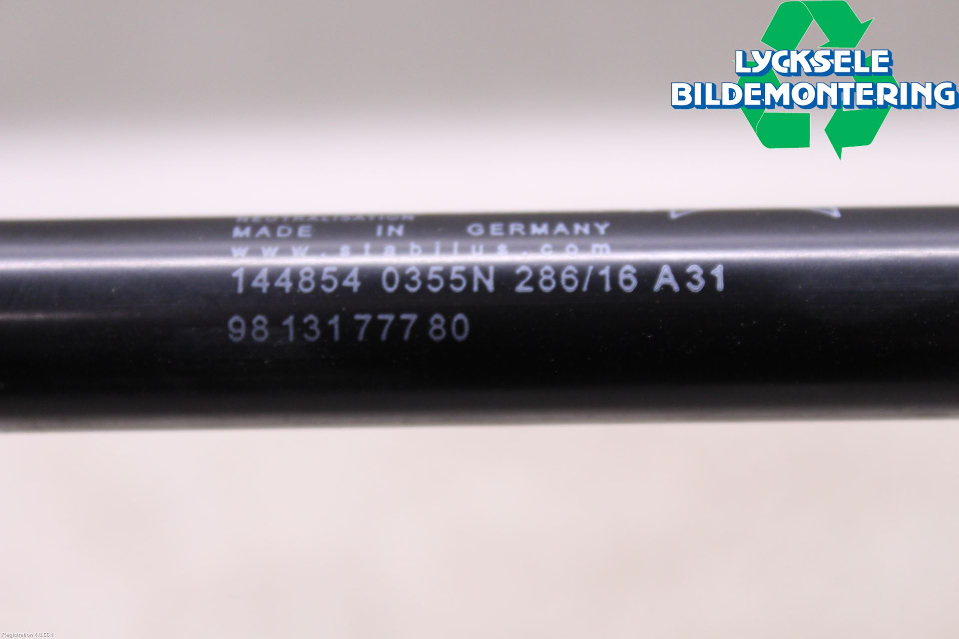 Citroen COTROEN C3 17-24 Gasfjäder Baklucka