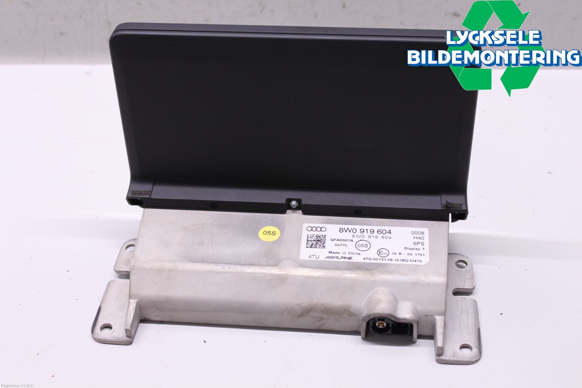 Audi A4/S4 B9 16-19 Multifunktionsdisplay