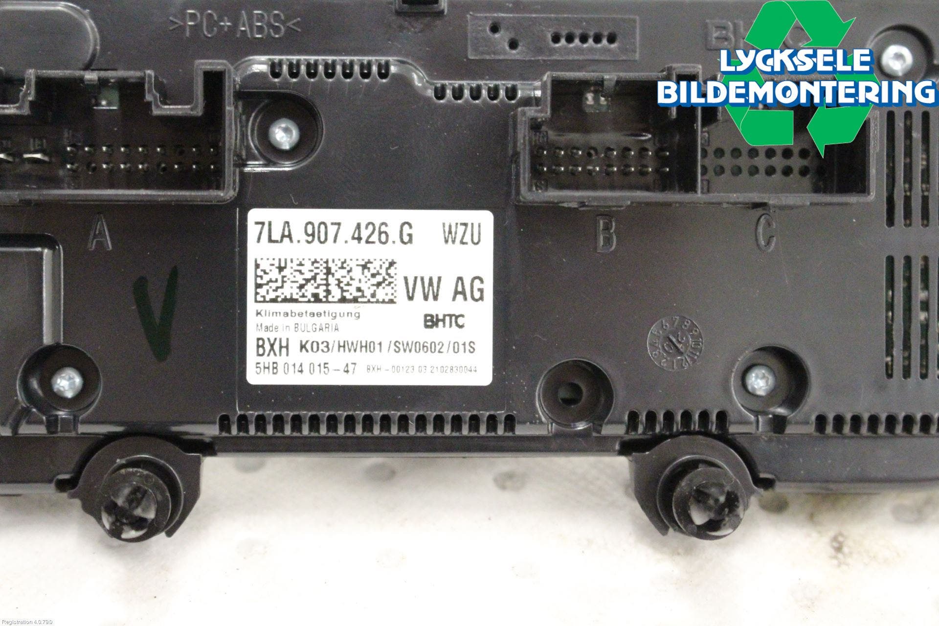 Volkswagen VW TRANSP/CARAVELLE (T6) 16-22 Ac Styrenhet Ac Manöveren