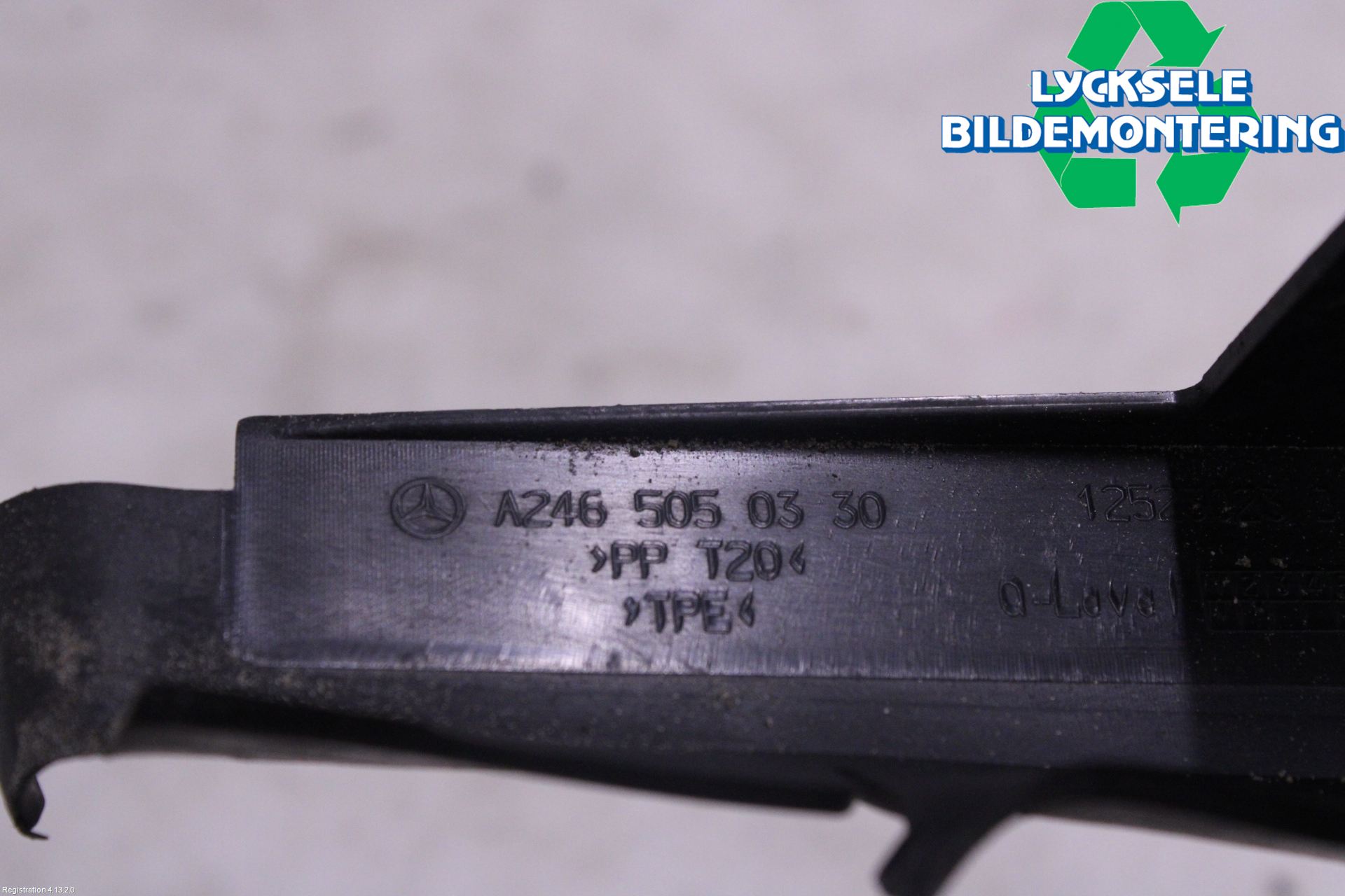 Mercedes-Benz MB CLA-KLASS (C117/X117) 13-19 Deflektor Plåt-Plast Kylning
