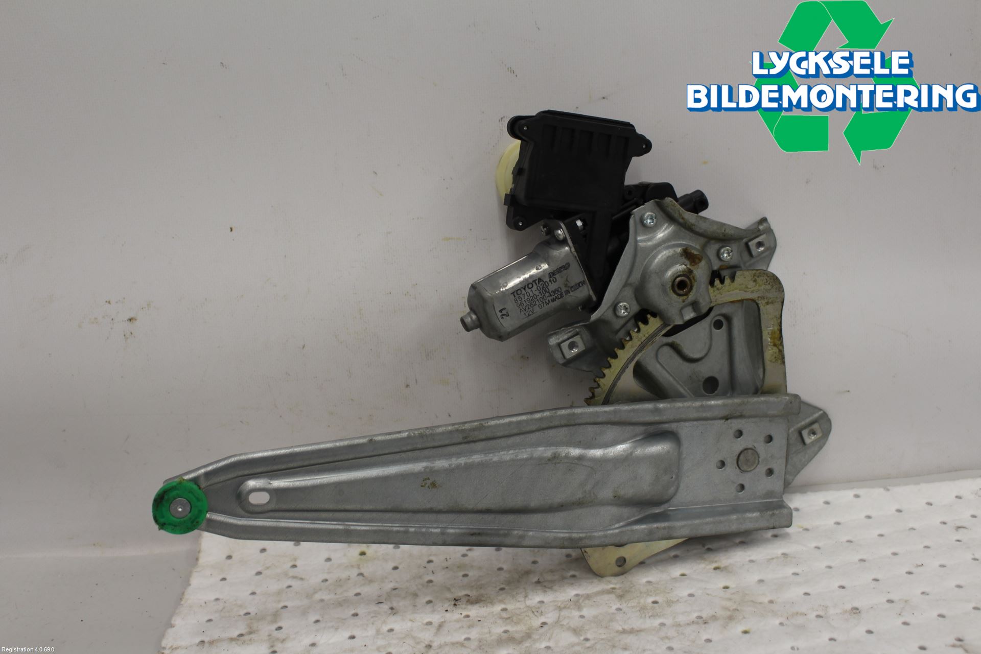 Toyota AURIS 10-12 Fönsterhiss El Kompl