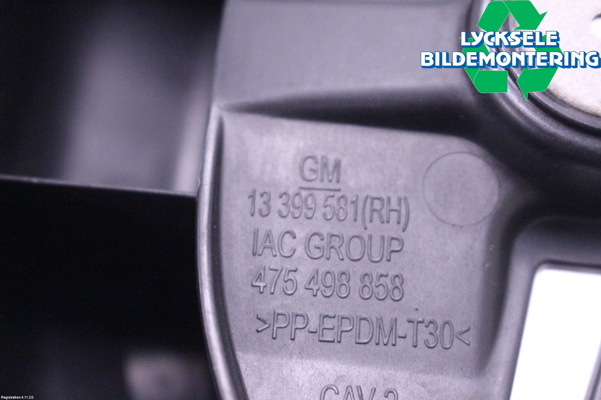 Opel CORSA E 15-19 Stötfångarfäste Bak Hö