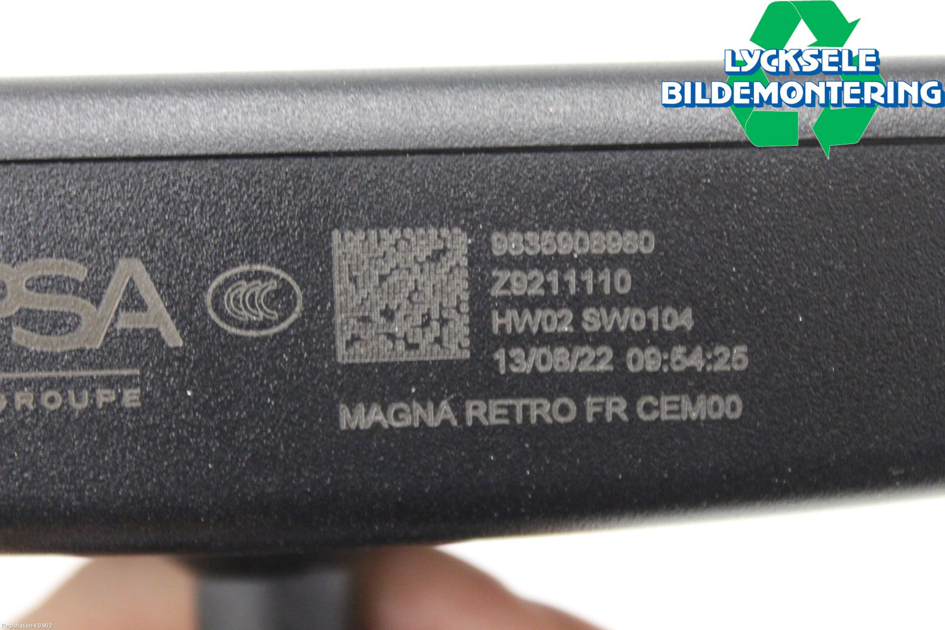 Citroen C4/E-C4 C4X/E-C4X III 21- Spegel Invändig