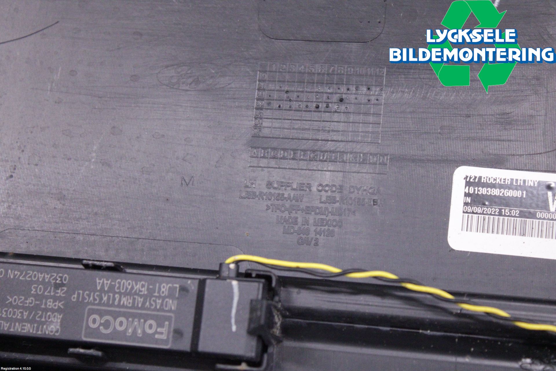 Ford MUSTANG Mach-E 21- Sidokjol Vä