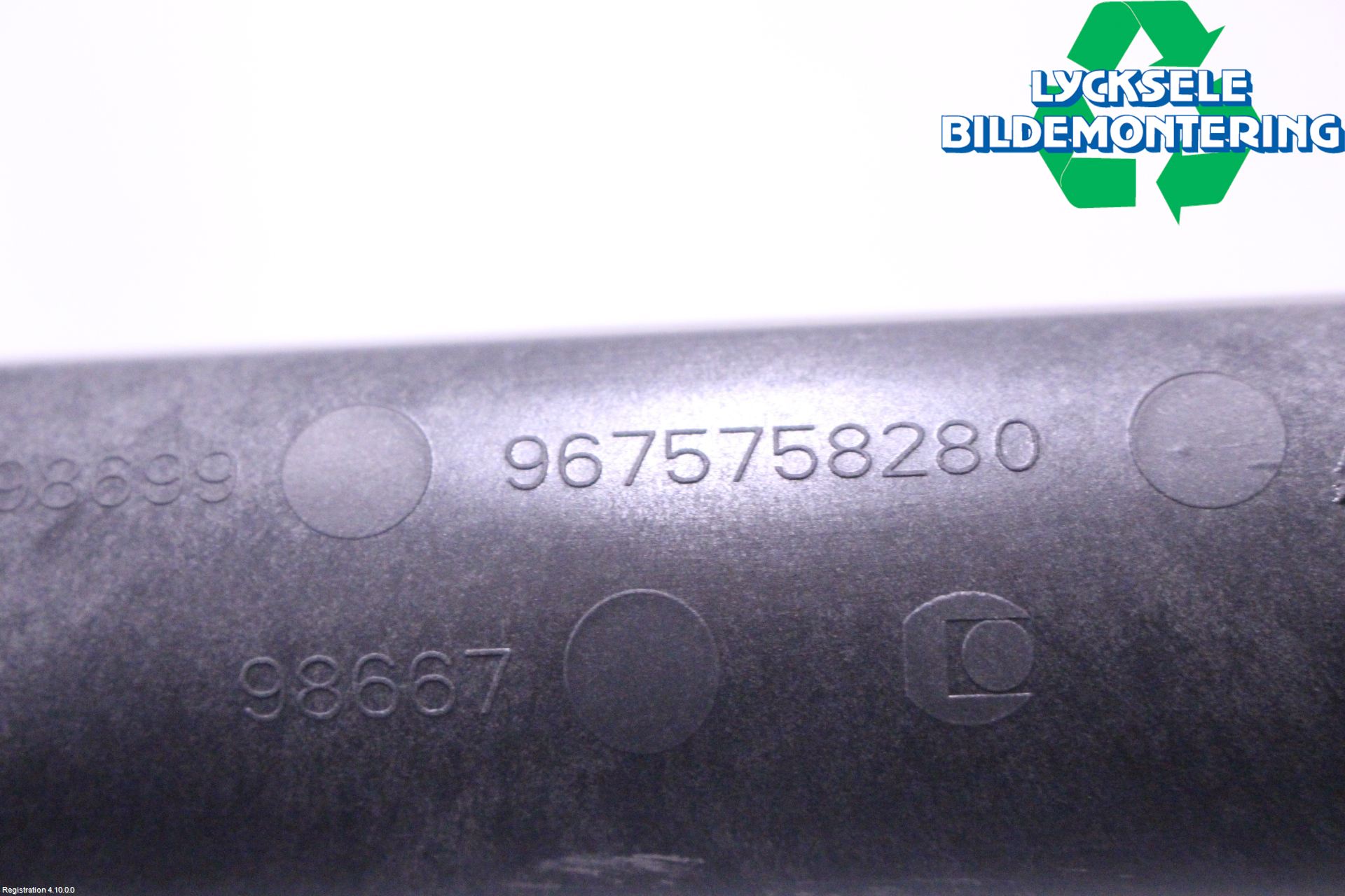 Peugeot 3008 17-24 Laddluft-Intercoolerrör