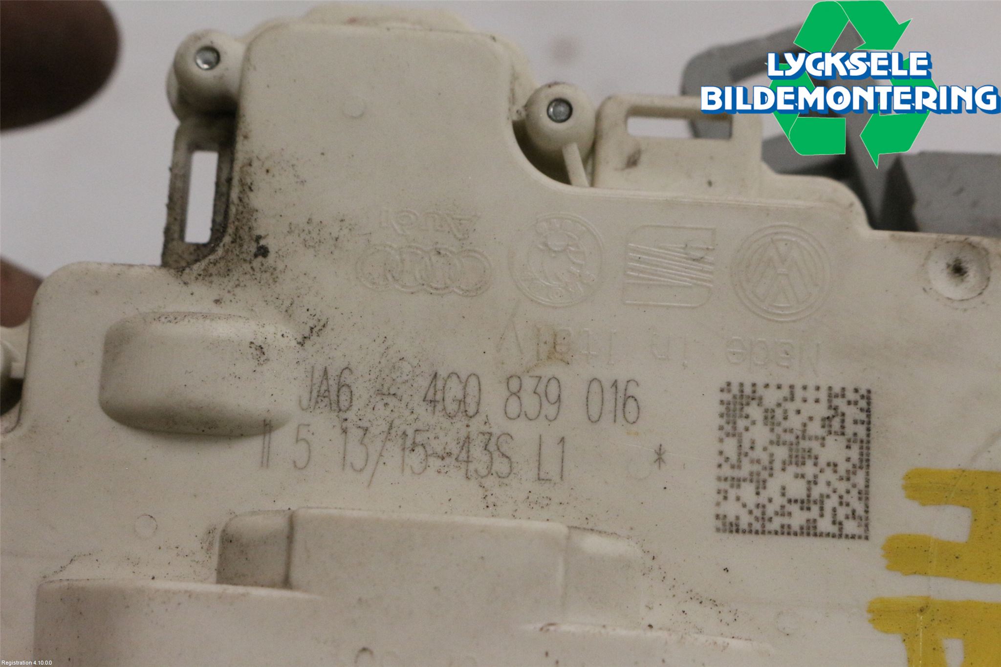 Audi A3/S3 8V 13-20 Låskista-Dörrlås