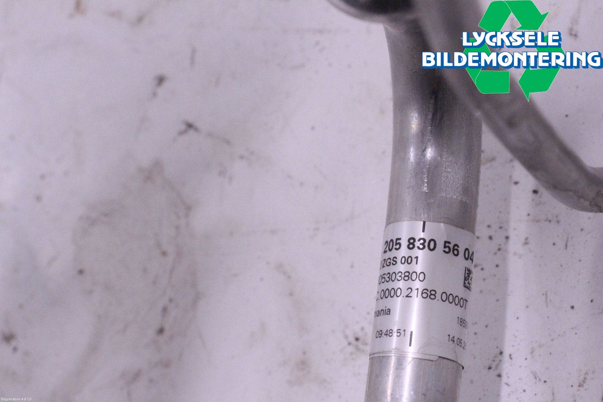 Mercedes-Benz MB C-KLASS (W205) 14-21 Ac Slang-Rör