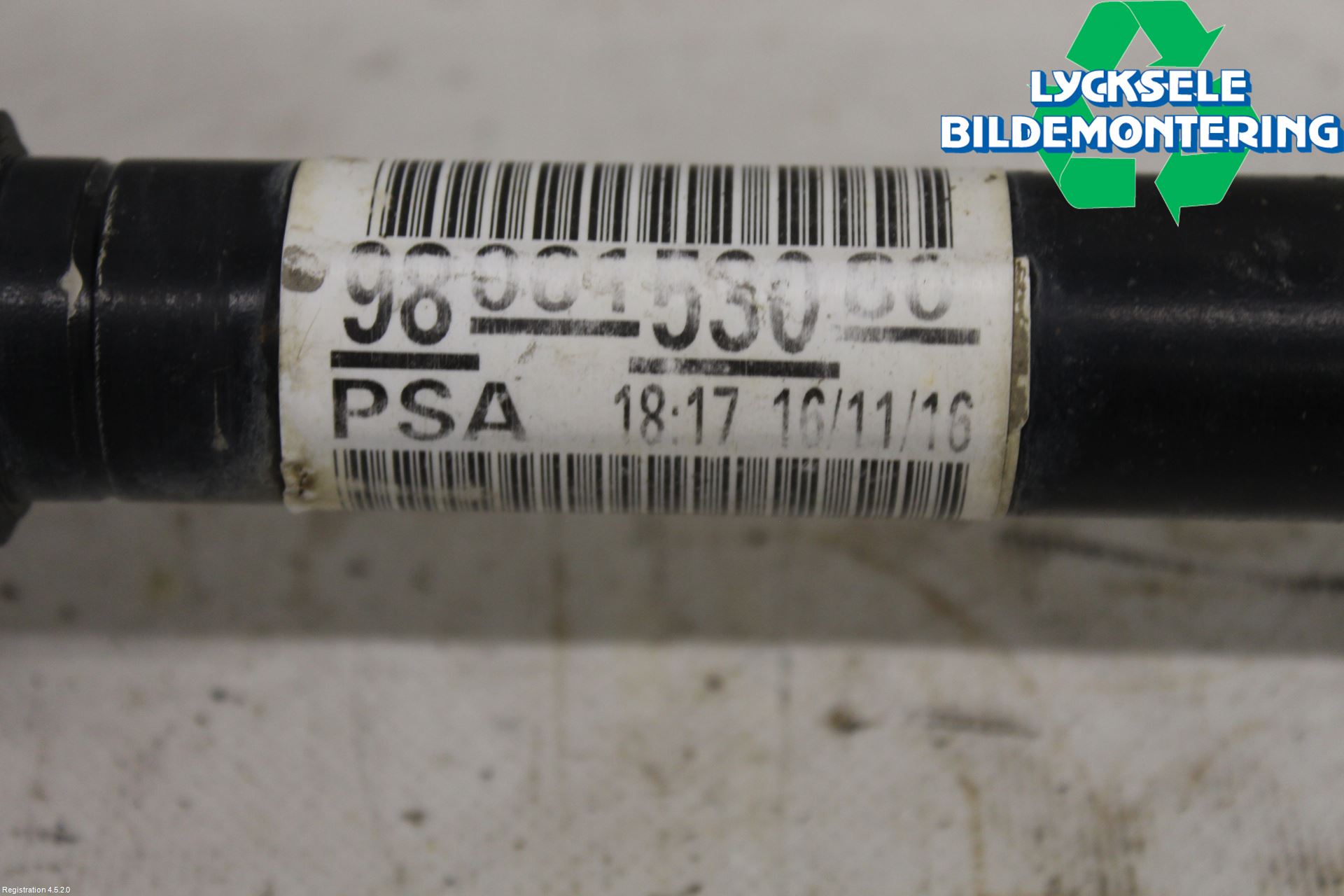 Citroen JUMPY/E-JUMPY 16- Drivaxel Fram Vänster