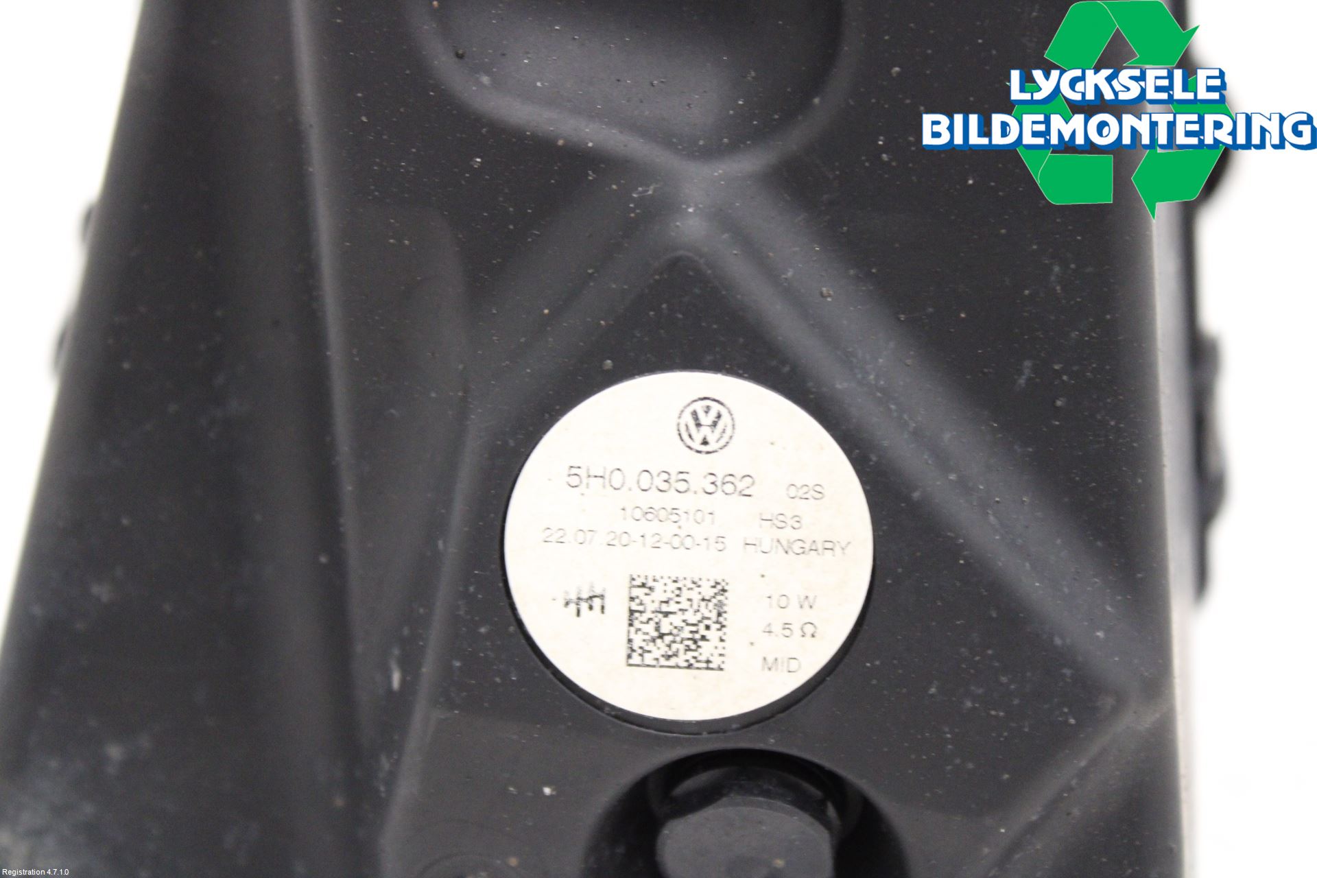 Volkswagen VW GOLF / E-GOLF VIII 20- Högtalare