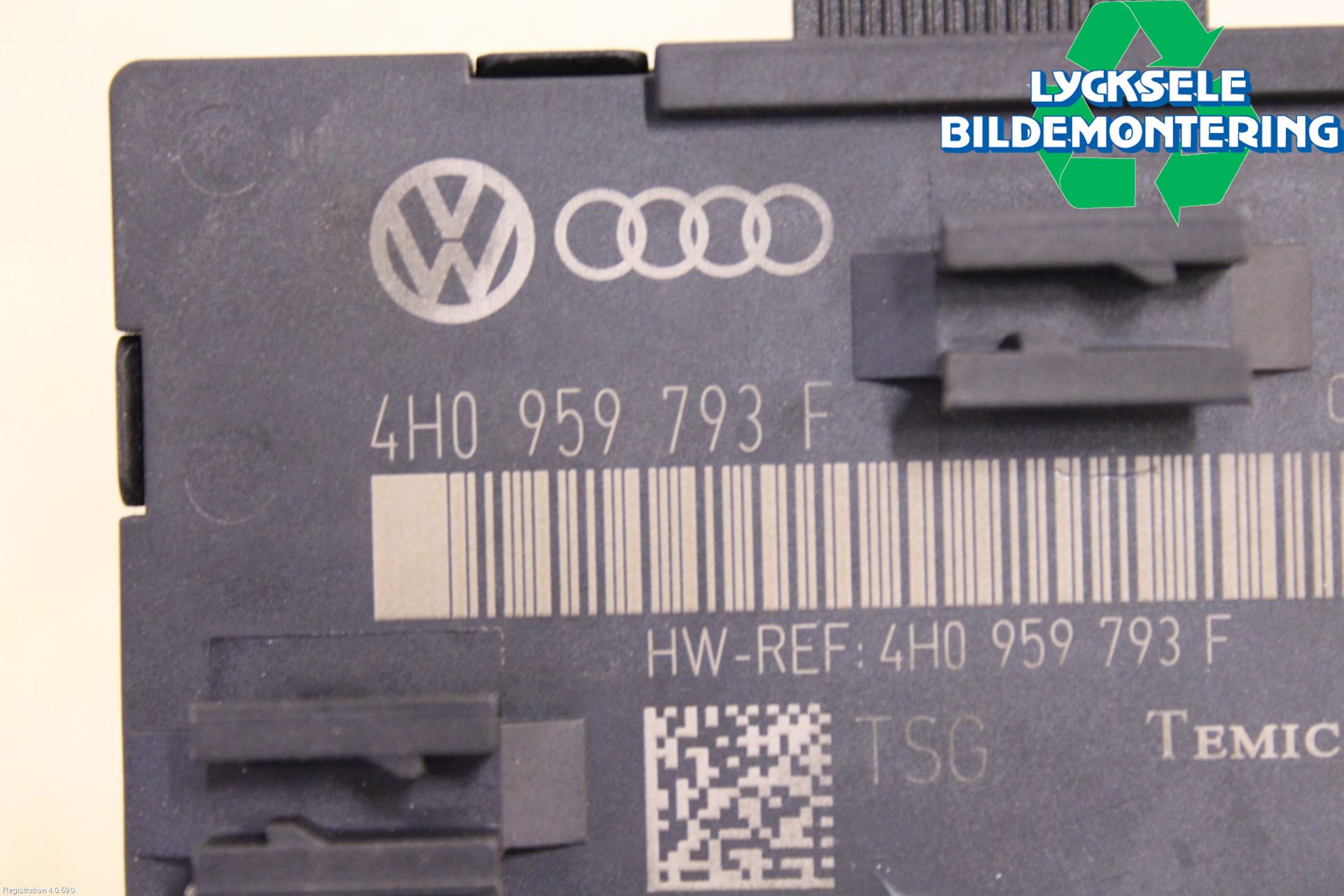Volkswagen VW TOUAREG 7L 03-10 Styrenhet Dörr