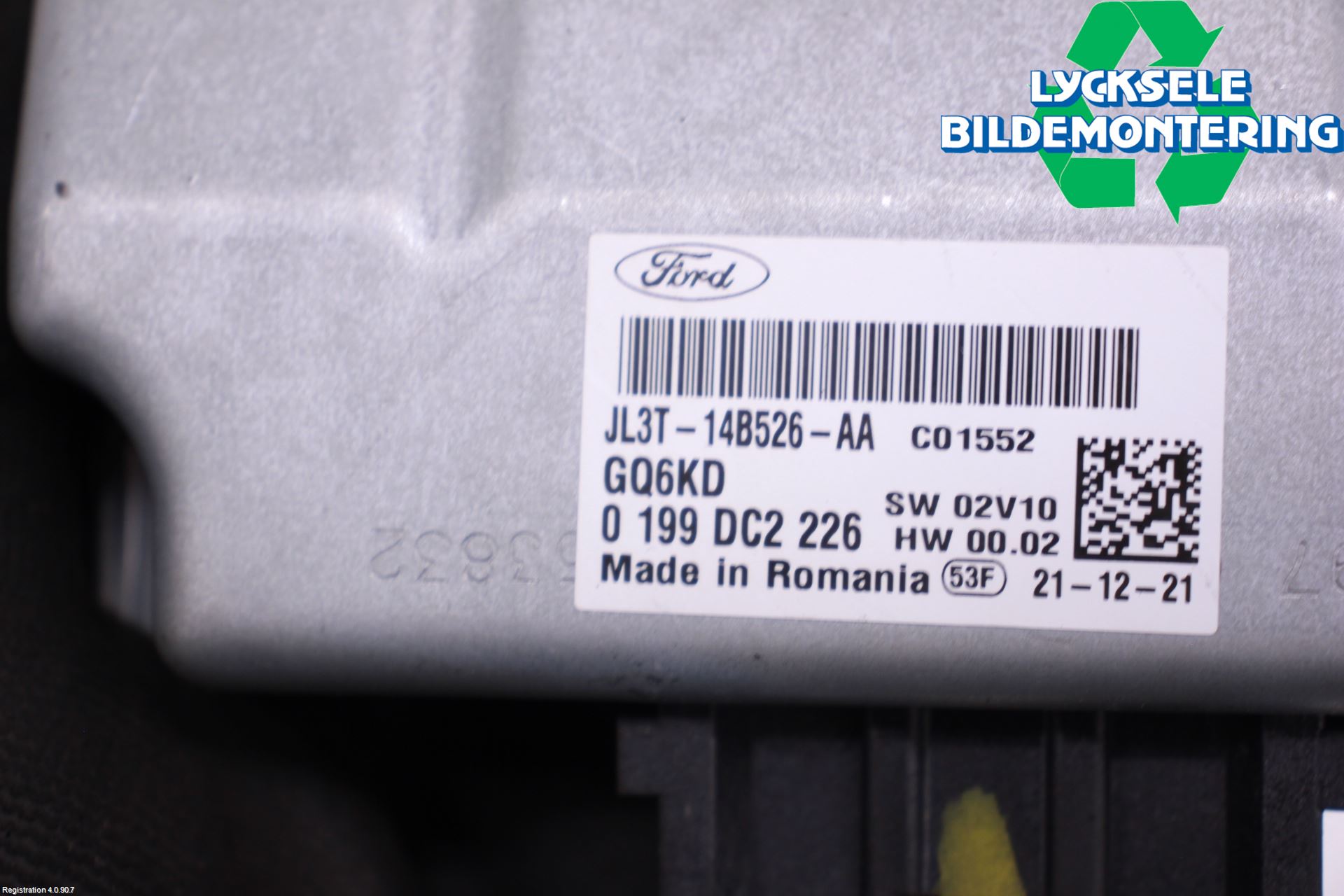 Ford RANGER 22- Styrenhet Övrigt