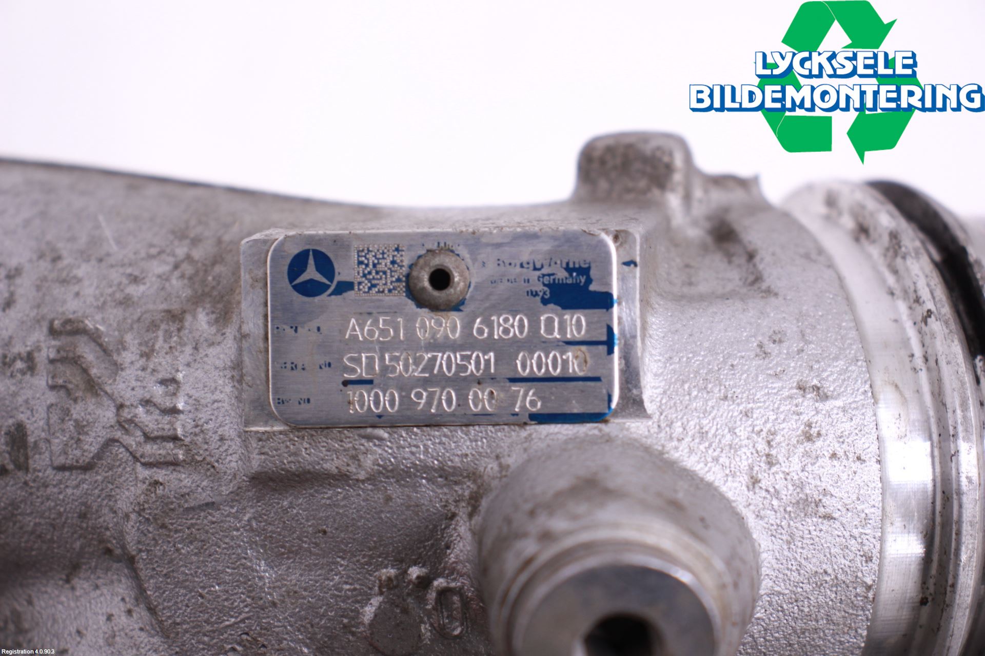 Mercedes-Benz MB E-KLASS (W212) 09-16 Turboaggregat