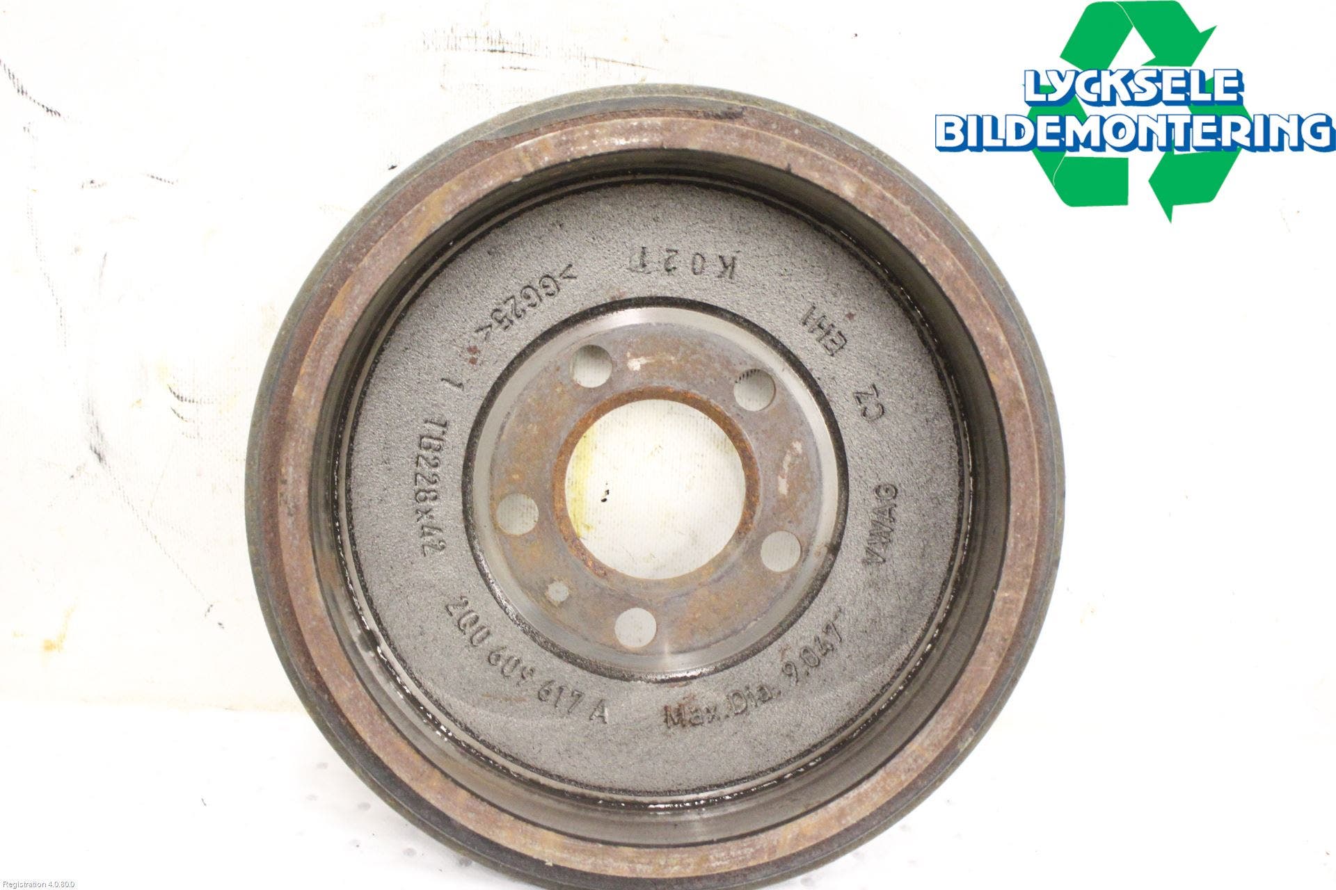 Volkswagen VW POLO VI 18->> Bromstrumma Bak