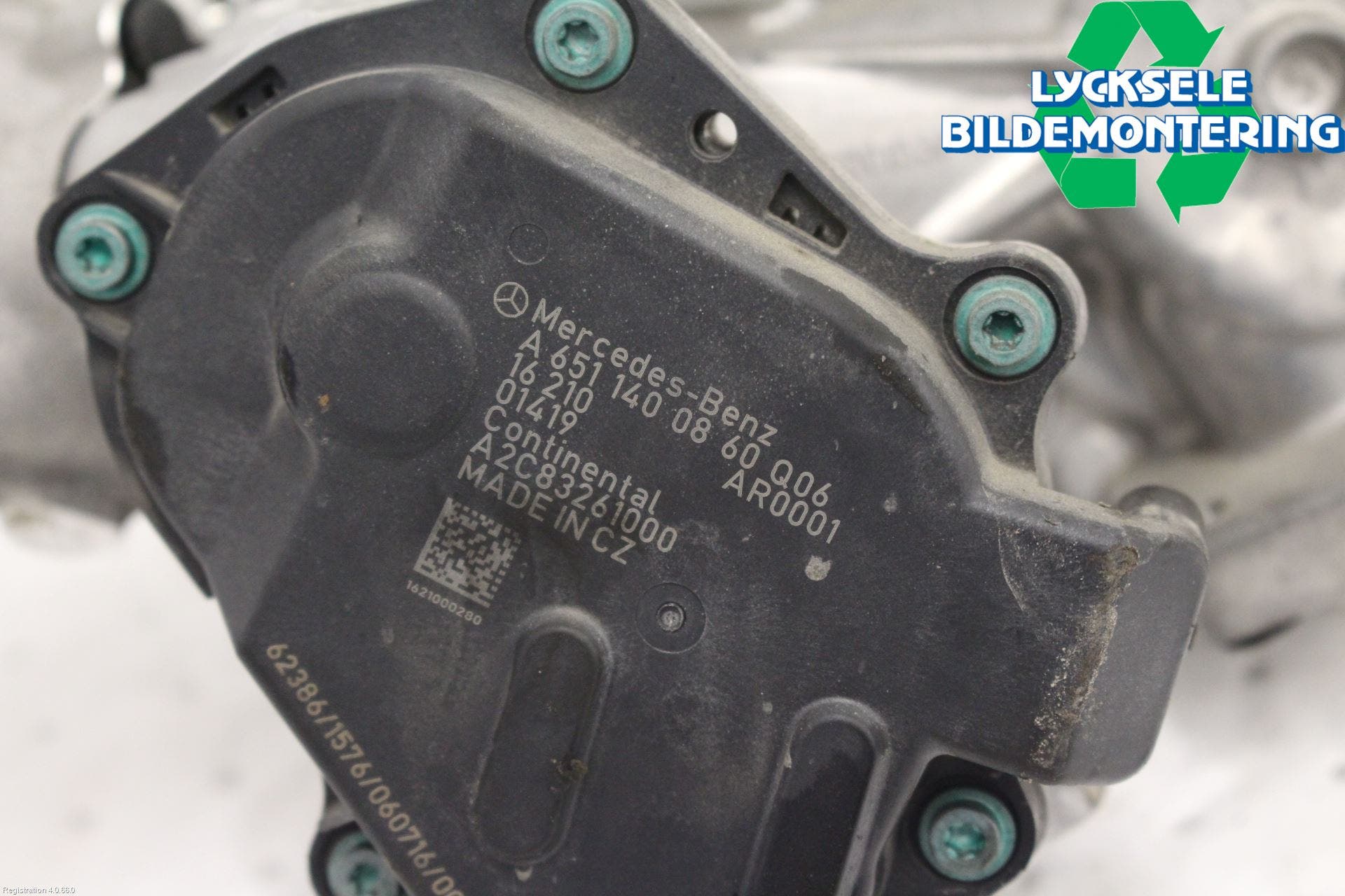 Mercedes-Benz MB C-KLASS (W205) 14-21 Avgaskylare