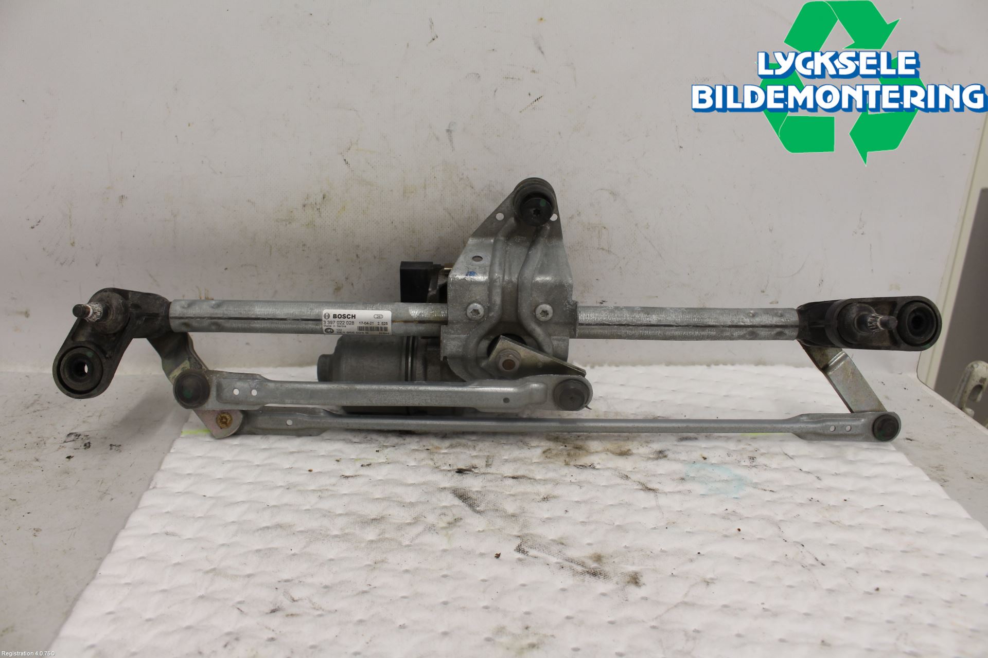 Skoda OCTAVIA (5E) 13-20 Torkarmekanism Vindruta