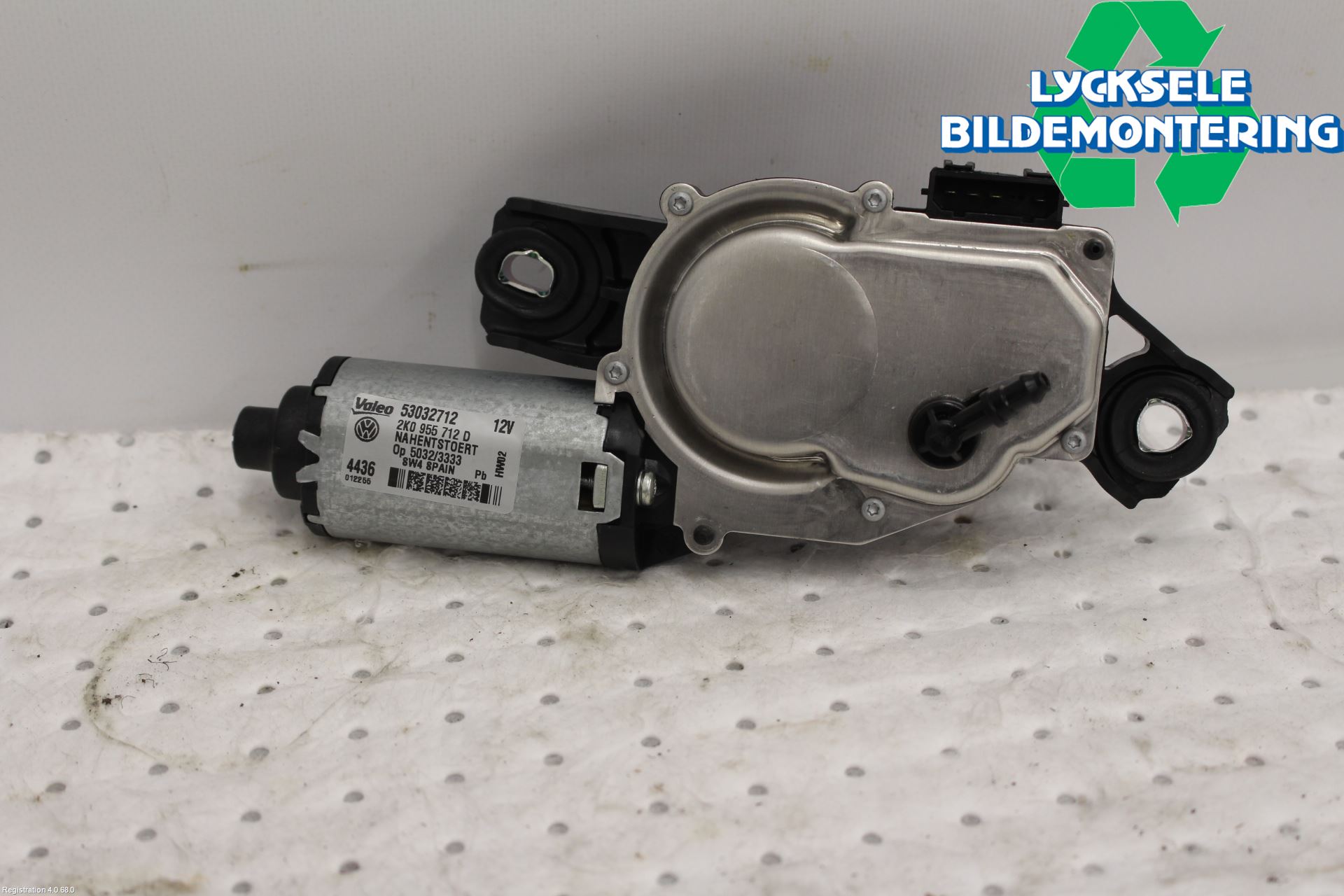 Volkswagen VW CADDY 16-20 Torkarmotor Baklucka