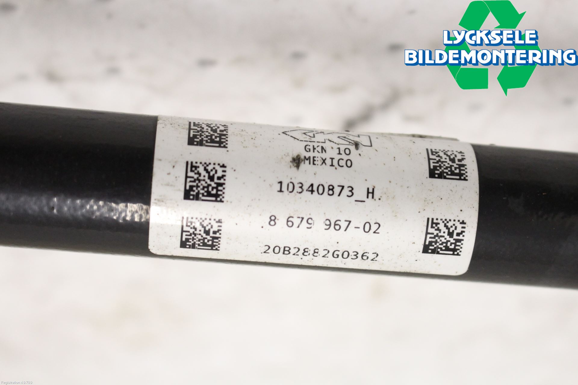 BMW X3 G01 18- Drivaxel Bak Vänster