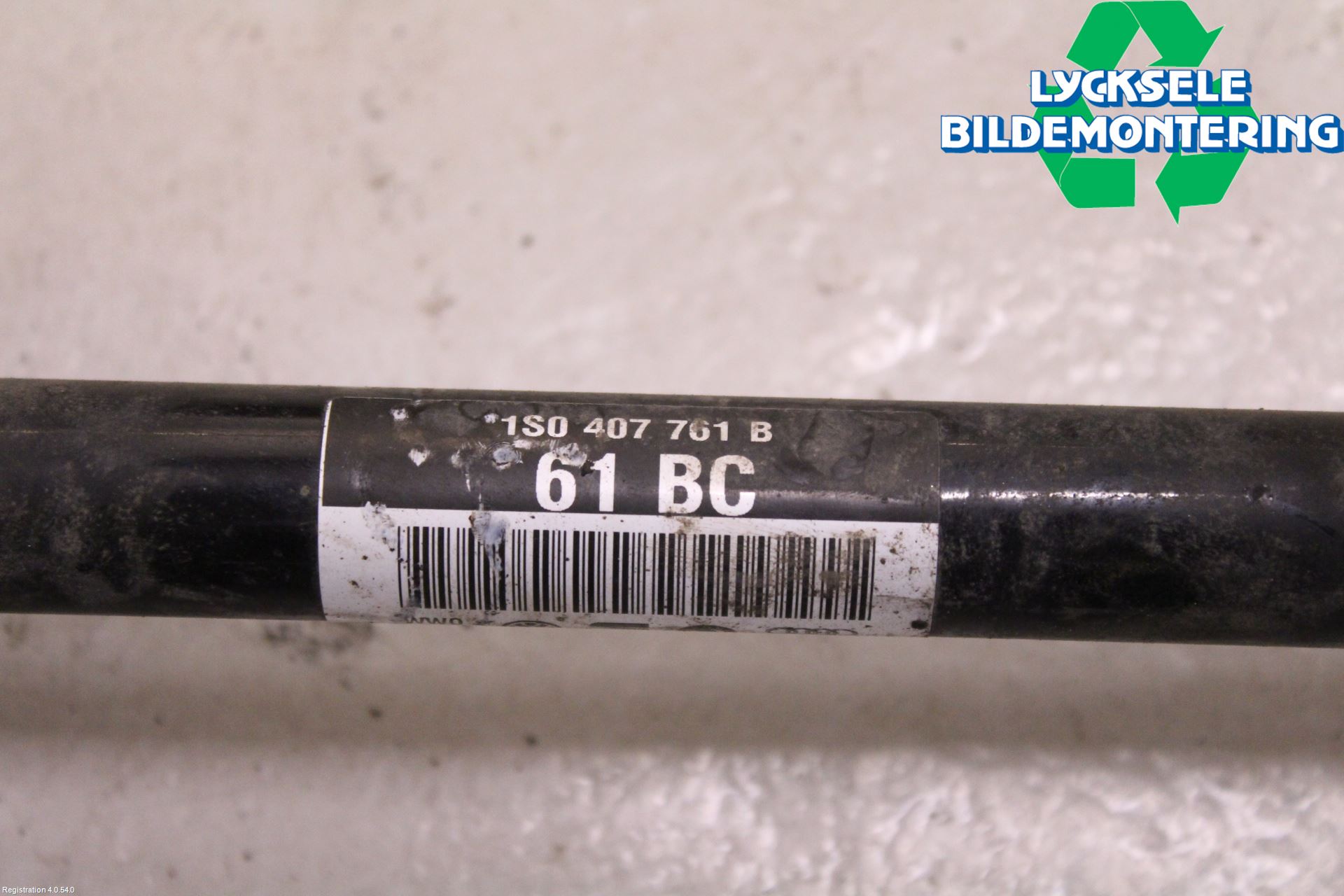 Skoda CITIGO / CITIGO E IV Drivaxel Fram Vänster