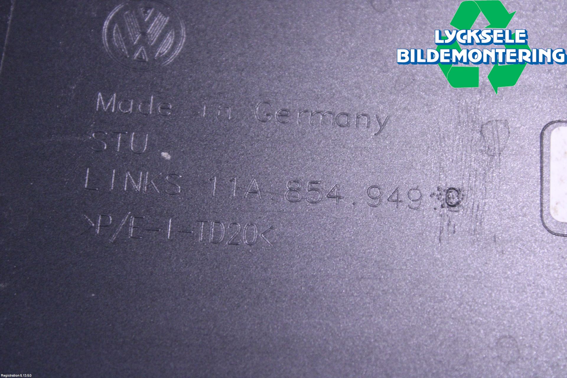 Volkswagen VW ID.4 21- Dörr Dekorlist Bak Vä