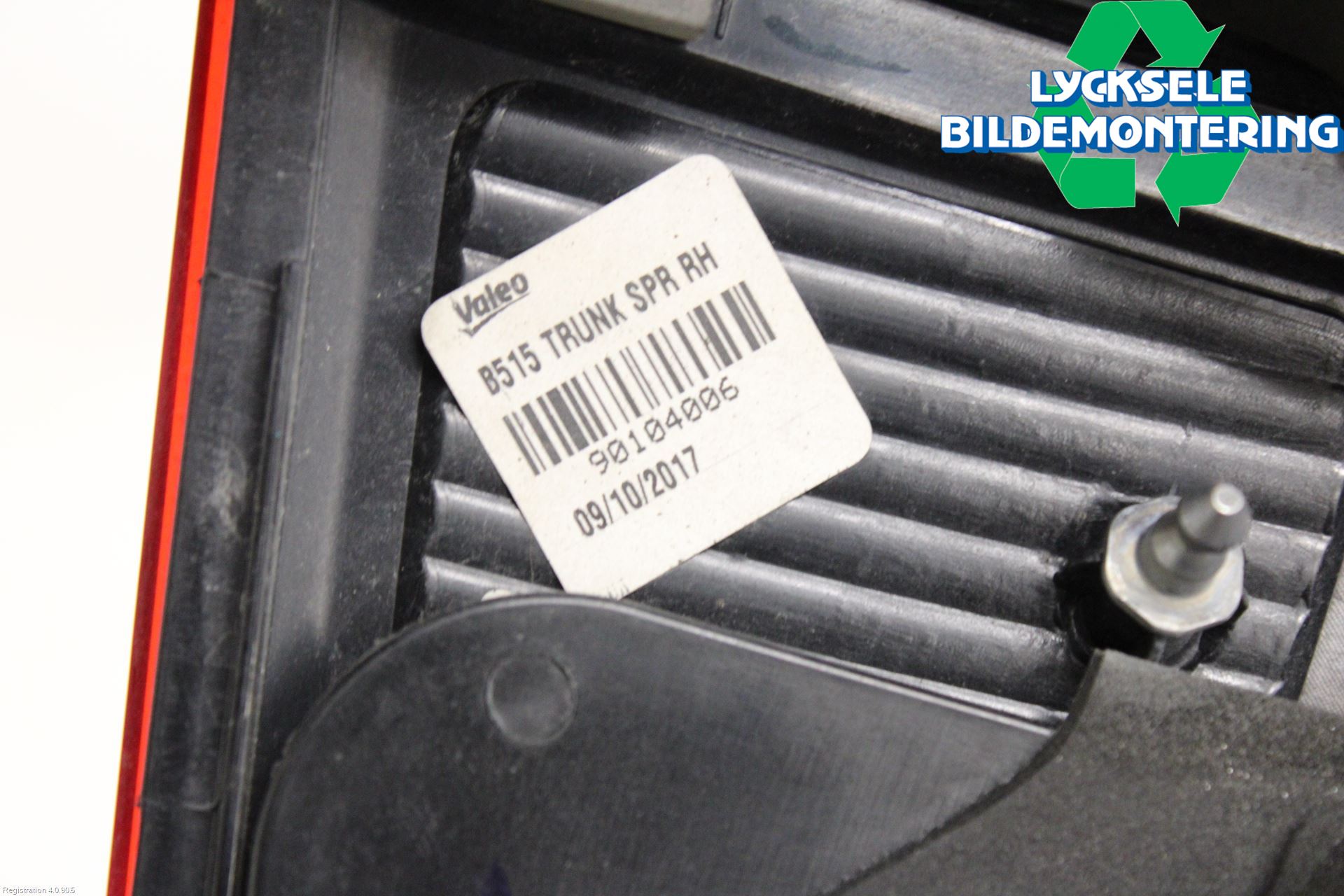 Ford ECOSPORT 17- Bakljus Lucka Hö