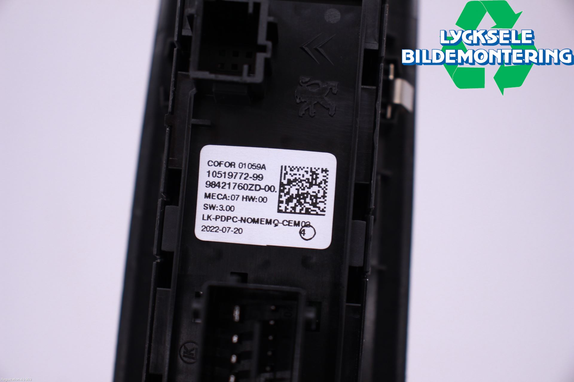 Citroen C4/E-C4 C4X/E-C4X III 21- Strömställare Elhiss