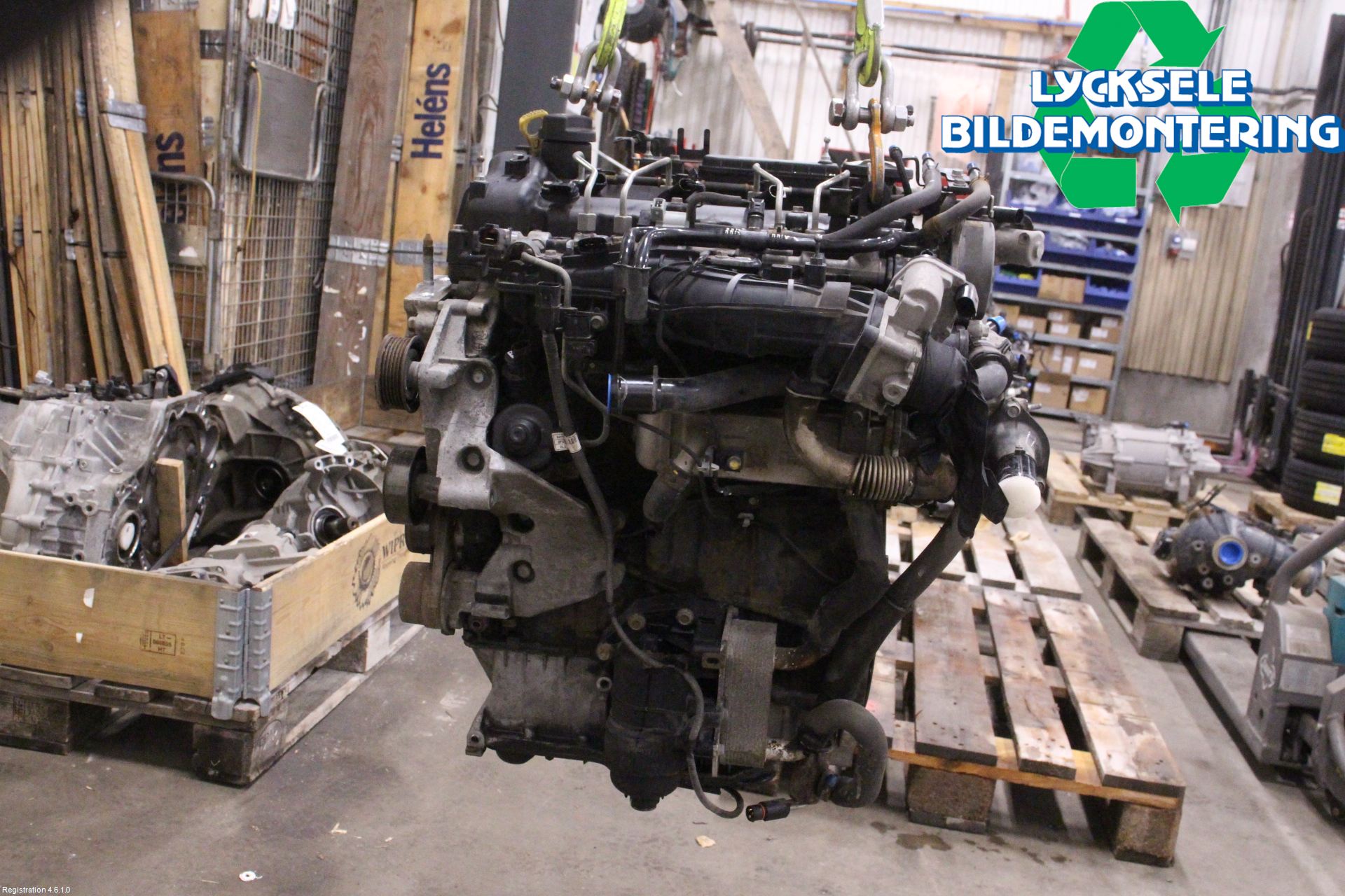 Kia SPORTAGE (SL) 11-15 Motor Diesel